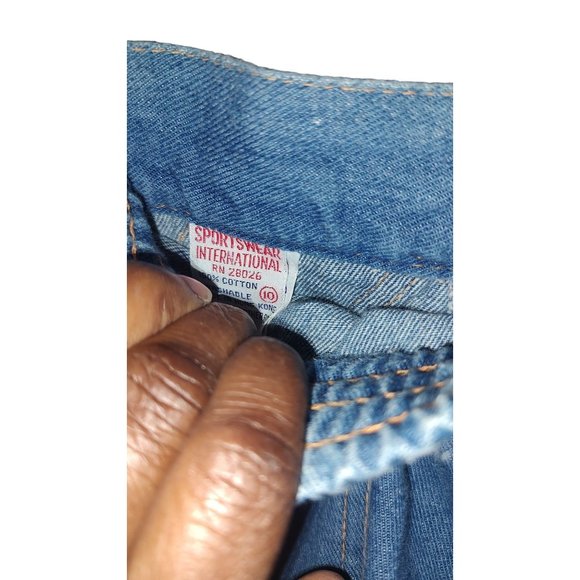 Vintage Lot of 5 Damaged Bell Bottom, Flare, Straight Leg Pants "As Is" - Picture 8 of 16